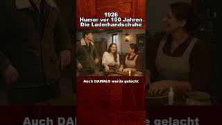 1926 Humor vor 100 Jahren Die Lederhandschuhe