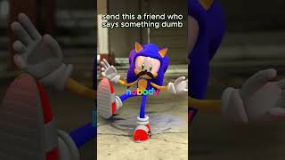 Send this to friends  #sonic #funnyshorts