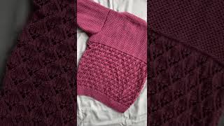 Ladies sweater knitting design #bunai #womensweater #shortsviral #idea #new #diyart #easy #howtoknit