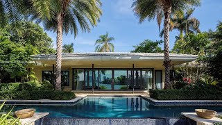 TOUR a MIAMI WATERFRONT ESTATE w STUNNING POOL and VIEWS |250 W San Marino Dr| SERHANT. Signature