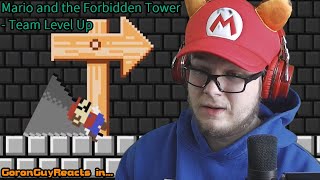 (thats a morbid way to go out) Mario and the Forbidden Tower - Team Level Up - GoronGuyReacts