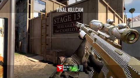 MY BEST BO2 TRICKSHOT ON STUDIO ACROSS MAP !!!