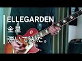 ELLEGARDEN 「金星」(歌詞付き)【ギター】【弾いてみた】
