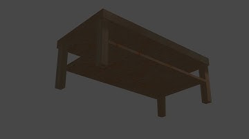 Coffee Table (Blender 3D)