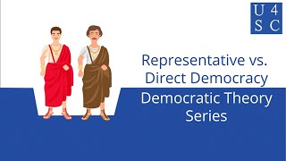 Representative vs. Direct Democracy: Power of the People - Democratic Theory Series  | Academy 4...