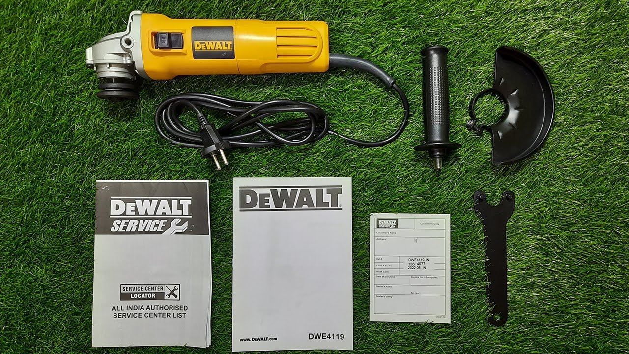 DeWalt 950w 125mm Variable Speed Angle Grinder