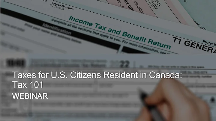 Webinar Replay  Taxes for U.S. Citizens Resident i...