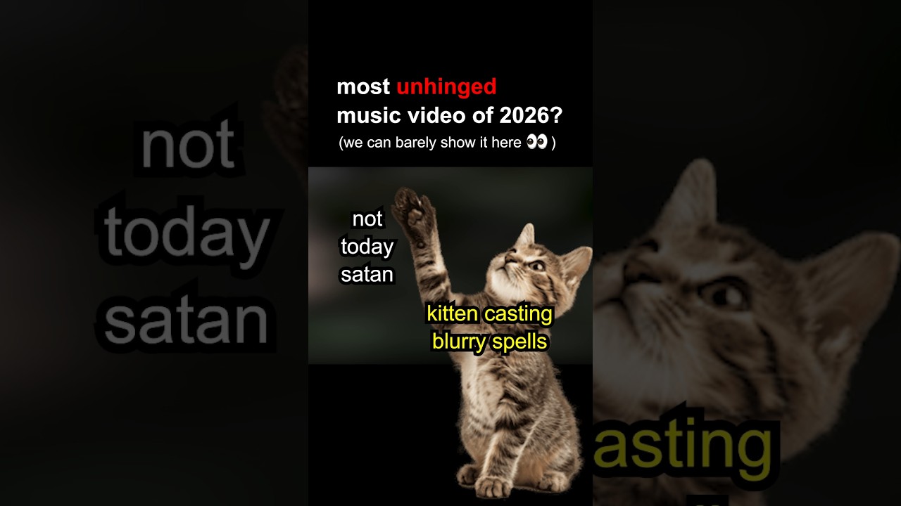 most unhinged music video of 2026?