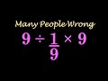 This Simple Math Question Stumps Everyone!