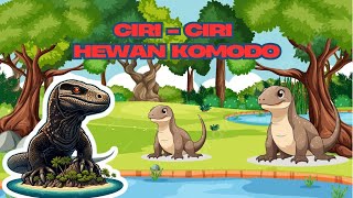 BELAJAR MENGENAL HEWAN KOMODO | baby learning animals name | identification of animals for nursery