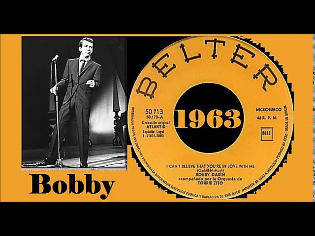 Bobby Darin - I Can't Believe That You're in Love with Me 'Vinyl'