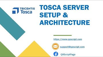 Tosca Tutorial | Lesson 151 - Tosca Server Setup, Features & Architecture