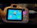 CHILDREN'S CAMERA DEMONSTRATION AND REVIEW GOOPOW KID FRIENDLY CAMERA