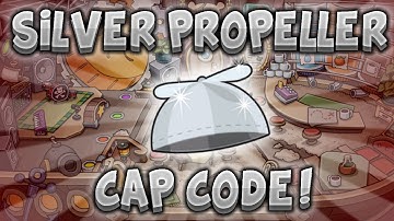 Silver Propeller Cap Code - Box Critters