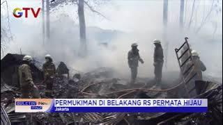 Kebakaran di Dekat Rumah Sakit, RS Permata Hijau Terpaksa Evakuasi Pasien #BuletiniNewsPagi 31/10