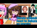 Naruto, Sasuke react to Sakura as uraraka (otaku Wolf angel)