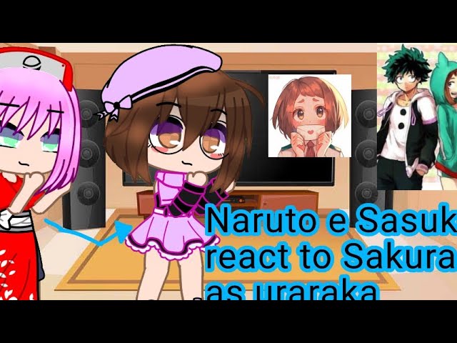 💕🍥🖤Past team 7 react to Sakura's future/ read des👇🏻 