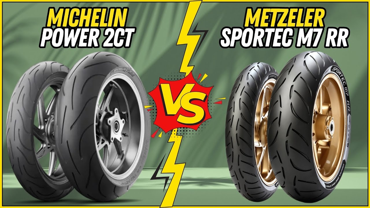 Michelin Power 2CT против Metzeler Sportec M7 RR: сравнение шин для спортивного туризма