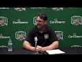2025 Ohio Football Post Game Press Conference vs Bowling Green