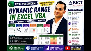 Master Dynamic Range in Excel VBA  Cell Variables, Find Method & Formatting