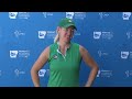 Nicole Broch Estrup · Round 1 · Interview · 2023 Walmart NW Arkansas Championship · LPGA
