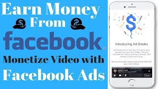 Ad breaks are a way for you to earn money from your facebook live
broadcasts. once have video that has 300 or more people watching at
the same time, yo...