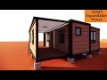Expandable container house installation #tinyhouse #containerhouse #tinyhome #home #installation