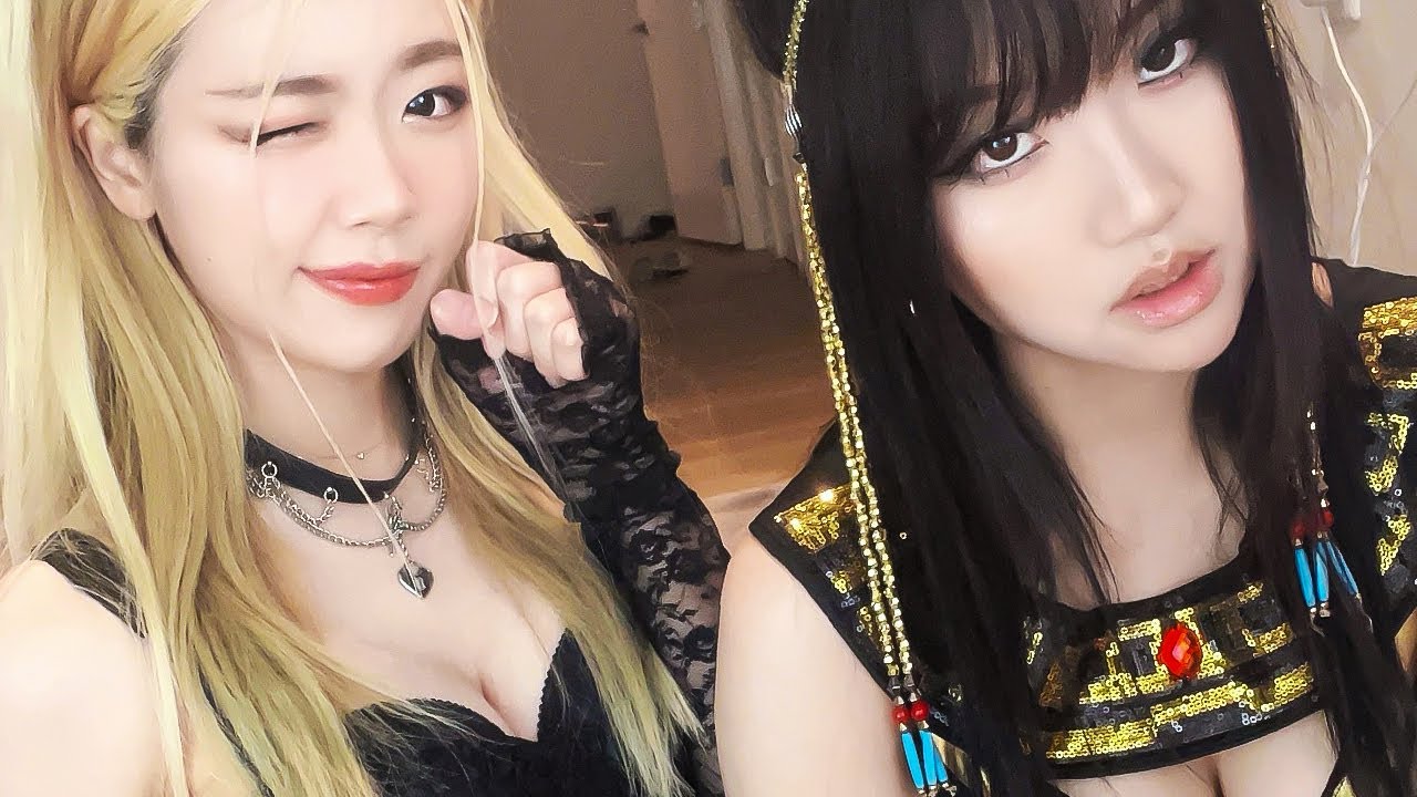 the most chaotic halloween duo