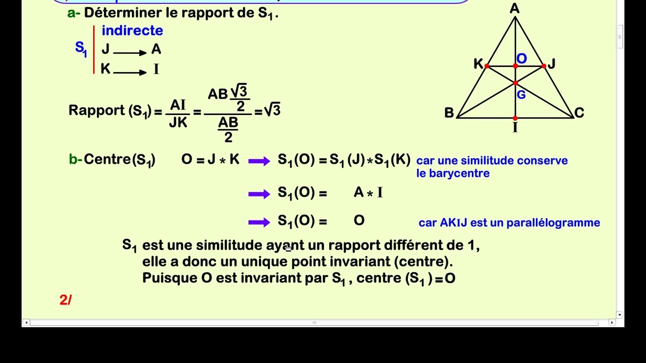 Similitudes indirectes - Ex 4-