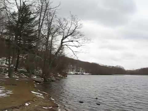 Lake Skannatati Parking Area, Along Long Path in Harriman State Park