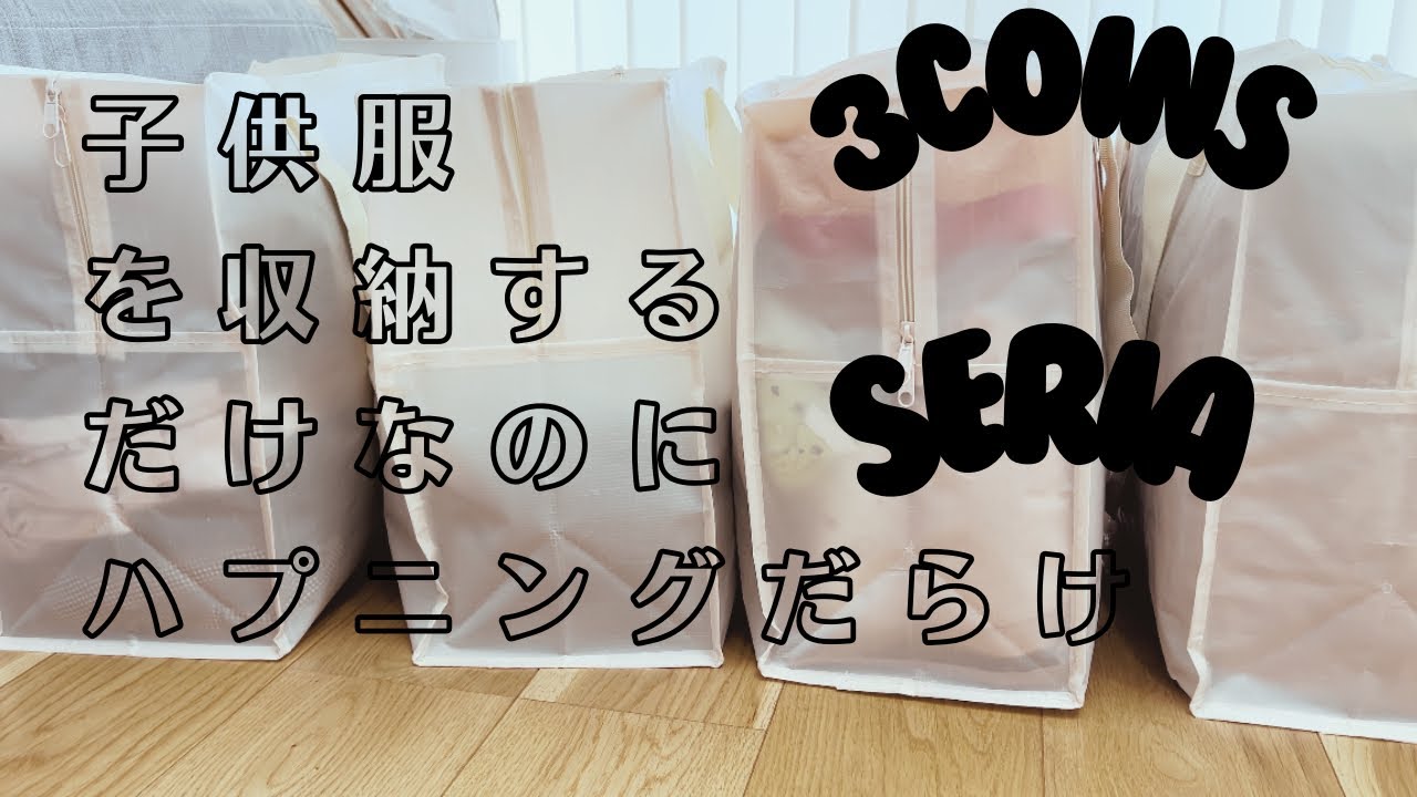 子供服収納】小さくなった子供服を収納する|ハプニングパラダイス