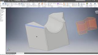 Inventor 2019   Yüzey Modelleme   Surface Delete Face