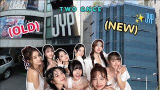 twice revealing jype rule that they *violated* both in old and new building 😂