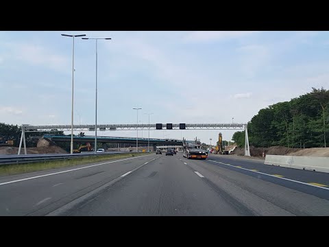 Dashcam Beelden Utrecht: A27 Laatste Week voor sloop Viaduct Maartensdijk en Hilversum»Amsterdam.