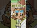 𖦹 ׂ 𓈒 pool day with soft summer vibes┆🌱⋆ ۪.#avatarworldgame #avatarstory#avatarworld #shortvideo ♡.