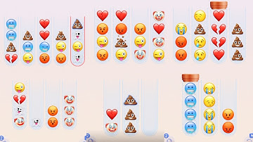 Games . Emoji Sort Master \\ Level  16 - 19