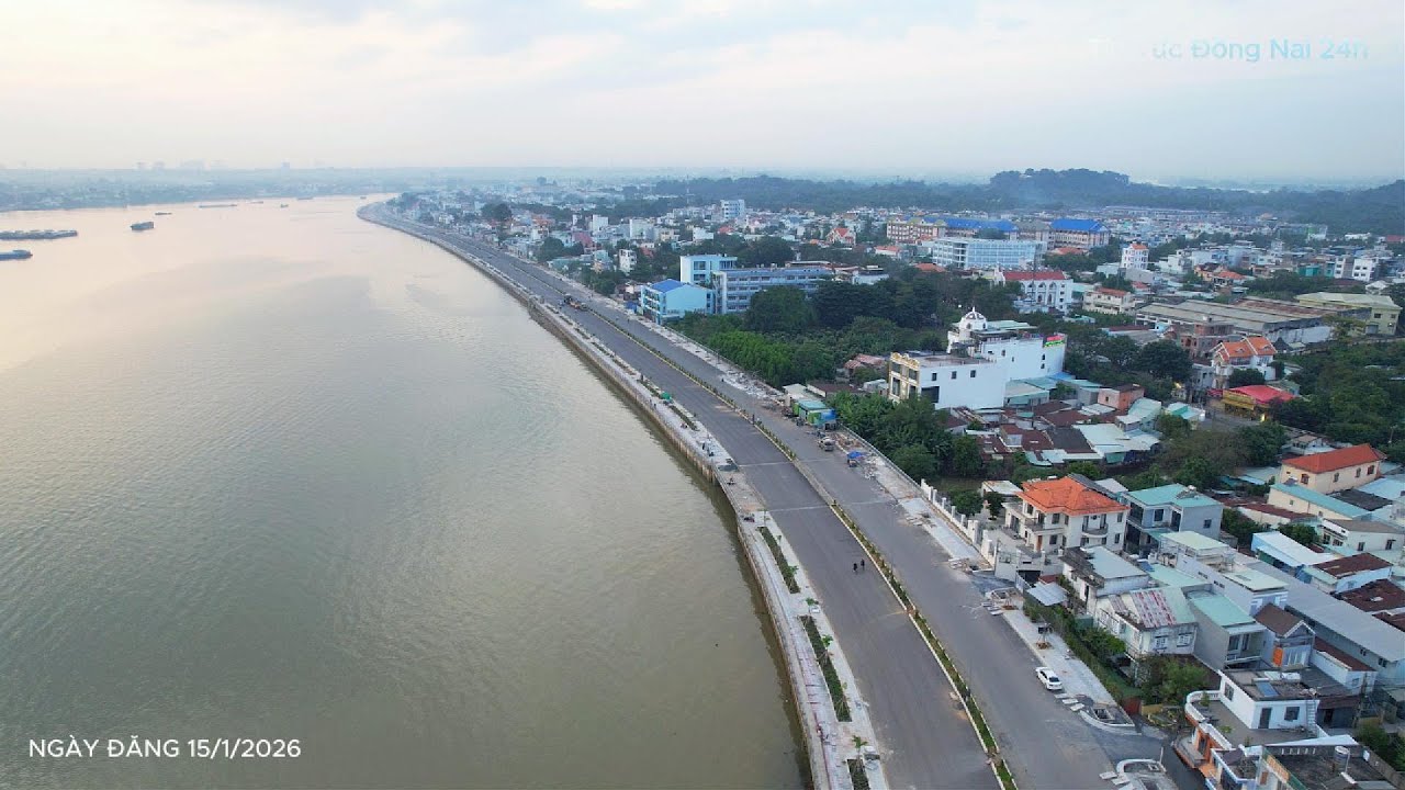 Thông xe kỹ thuật đường ven sông Đồng Nai