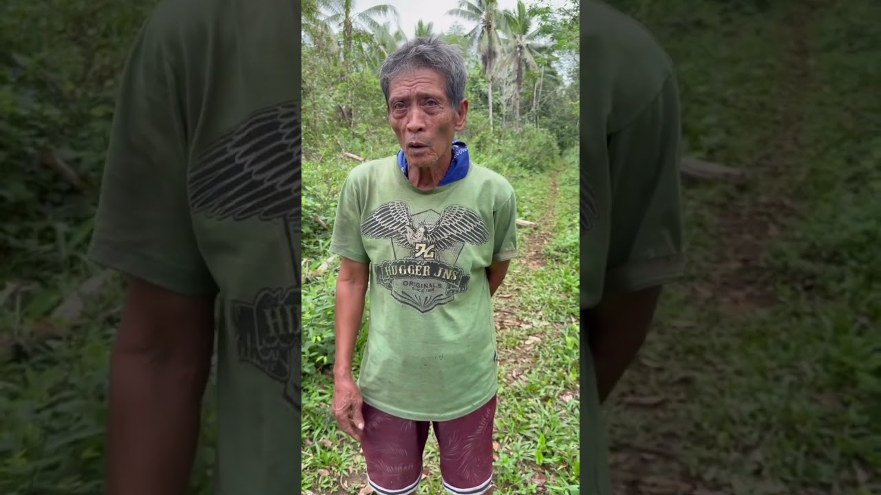 Mag tulo nalang Ang luha Ni tatay tungod sa ka Mingaw sa iyang anak nga 20years na wala sila nag kta