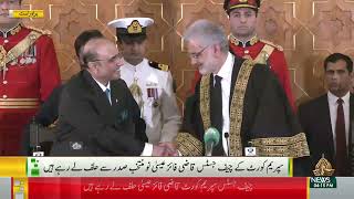 PRESIDENT ASIF ZARDARI  OATH TAKING CEREMONY - 10-03-2024