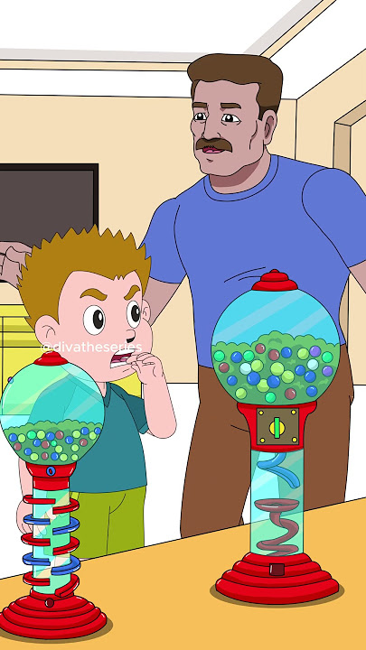 teaches kids to brush teeth for minimum two minutes #shorts