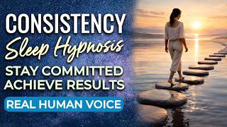 Finally Finish What You Start | Consistency Sleep Hypnosis. Stay Committed & Build Momentum