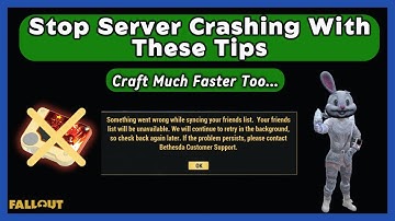 Try These Tips To Stop Server Crashing And Craft Faster In Fallout 76...