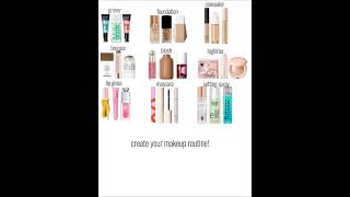 Create Your Makeup Routine Tags