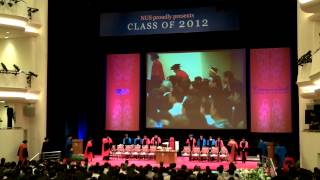 NUS Commencement 2012 Ceremony 17 Opening