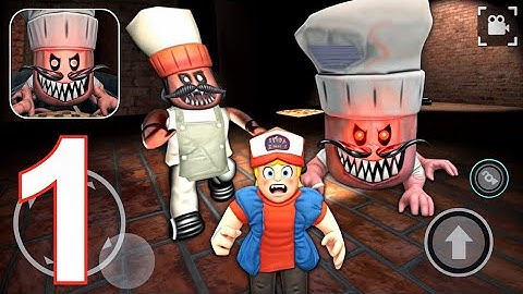 Obby Escape: Pizza Challenge - Papa Pizzeria - Gameplay Walkthrough Part 1 (Android, iOS)