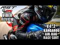 RST V4.2 D3O Kangaroo Air Bag Race Suit Review From SportbikeTrackGear.com YouTube Video