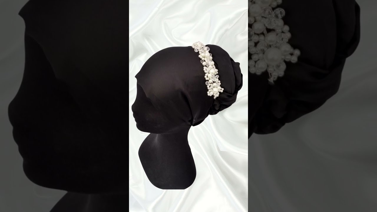 InstantSale | SK White Bridal Wedding Hair Accessories Crystal Pearl  Headband Headpiece Jewelry