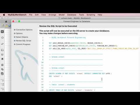 SQL #116 - Forward Engineering a Model [By Mosh Hamedani]