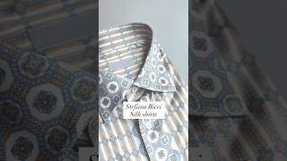 【高級】STEFANO RICCI【ステファノリッチ】ドレスシャツ STEFANO RICCI／ステファノリッチ】 シルクストレッチシャツ – 銀座HIKO