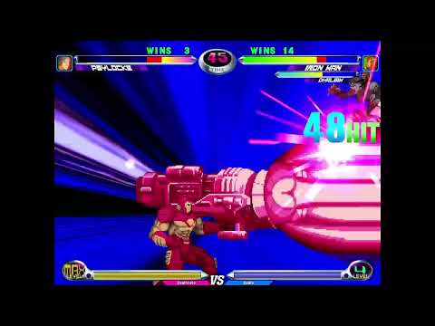 MvC2 Iron Man/Dhalsim 170%+ A2G, infinite to GB to infinite to PC xx Inferno OTG Strike xx PC 8/2/23
